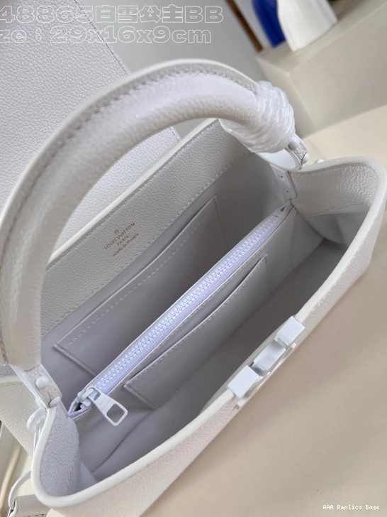 Aaa replica bags BB-29*16.5*9CM LOUIS VUITTON CAPUCINES 0816
